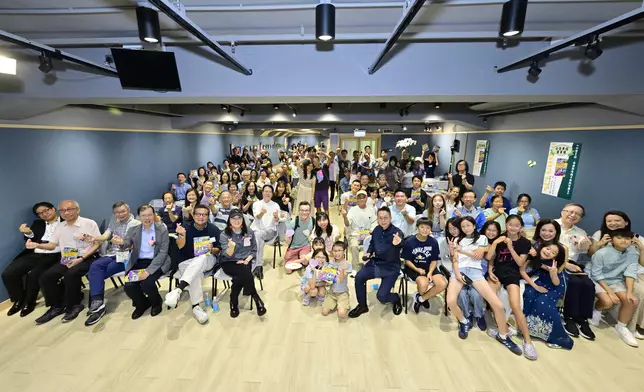 麥永接醫生為新書發佈及分享會。