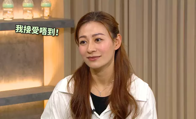 江若琳大爆老公接受唔到囝囝將來踢波會受傷！