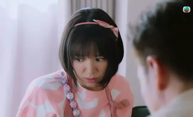 但其實佢係好緊張呢位妹妹。