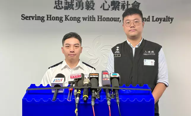 有9名懷疑黑工是在漁市場被捕。