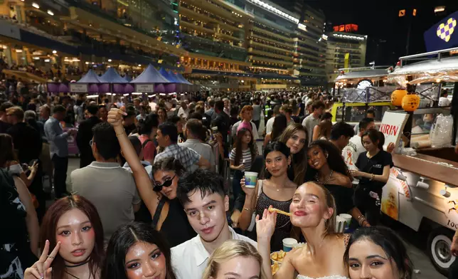 Ariel表示非常開心可於啤酒園受美食及飲品。