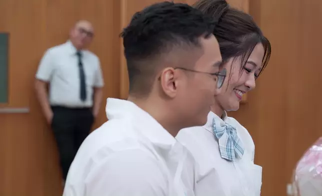 Maggie同Matt入咗「無人之境」，好浪漫呀。