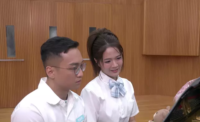 Maggie同Matt入咗「無人之境」，好浪漫呀。