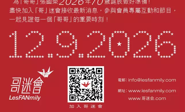 陳太印製張國榮珍藏紀念卡送給「哥」迷。