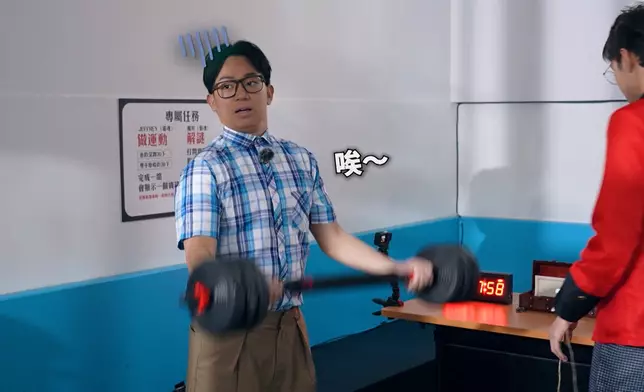 珈琪對Jeffery表現感到無奈。