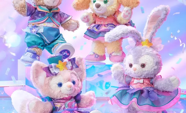 Duffy與好友關節可動公仔