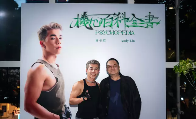 林至昭日前為新歌舉行慈善發布會暨MV首播派對，派對更邀請到重量級嘉賓張叔平到場支持。