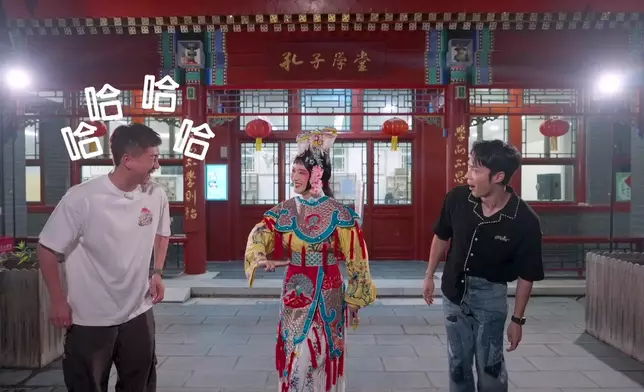 德德一出場即惹 來馬貫東及丁丁爆笑。