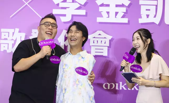 劉洋和李金凱分別介紹了自己的新作。