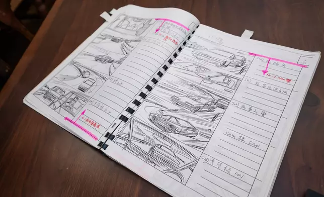 劉導分享當時的Story broad。