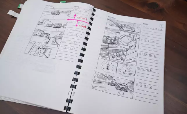 劉導分享當時的Story broad。