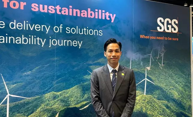 SGS HK營養與健康，環境及自然資源總監袁耀達。