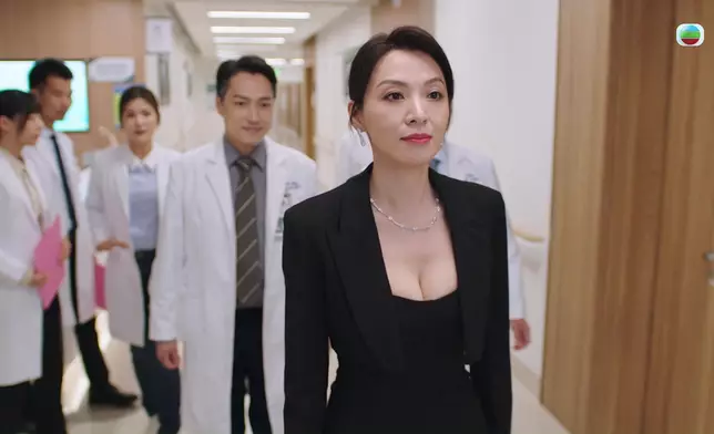 《巨塔之后》無綫首條官方預告片，結合了AI生成技術，片中宣萱幾可亂真，仲要好靚好高貴。