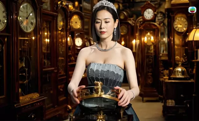 《巨塔之后》無綫首條官方預告片，結合了AI生成技術，片中宣萱幾可亂真，仲要好靚好高貴。