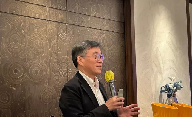 LPS智慧工程及數字化技術方案業務主管李振明。巴士的報記者攝