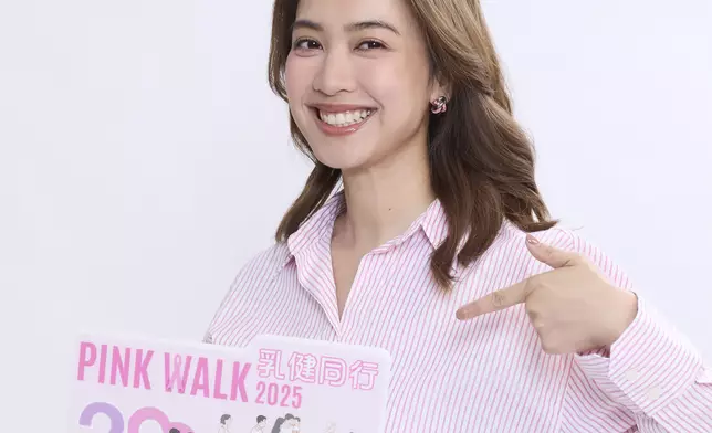 朱千雪呼籲大家支持10月19 日「乳健同行2025」。