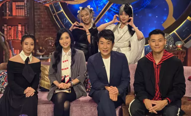 昨晚嘉賓塔羅師羅泳嫻。