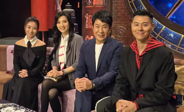 昨晚嘉賓塔羅師羅泳嫻。