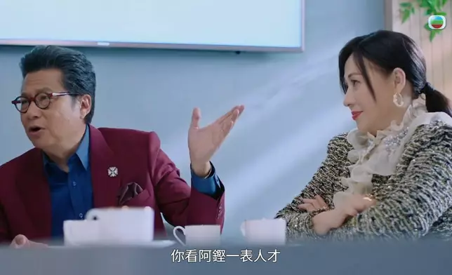 尋晚「三大惡人」圍攻Madam盧苑茵都好正。