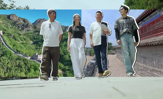 製作組臨時改變行程，安排丁子朗（丁丁）、馬貫東、陳懿德（德德）山海關站下車。