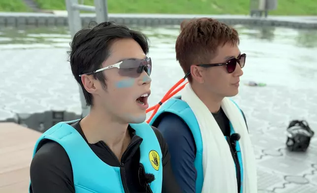 丁丁、馬貫東岸邊窩心鼓勵：加油陳懿德！