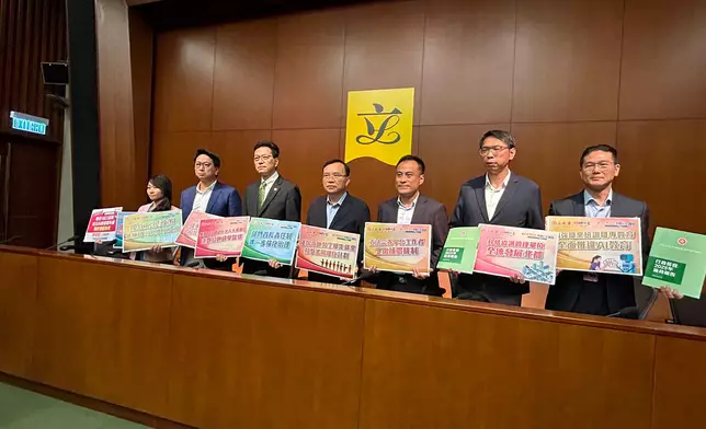 工聯會就行政長官發表《2025施政報告》回應。巴士的報記者攝