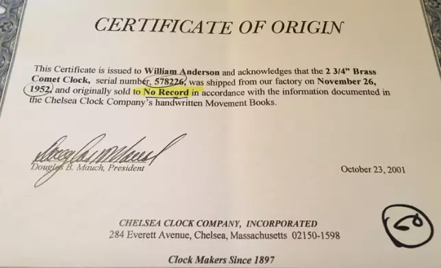 NAWCC官網@Bill Anderson