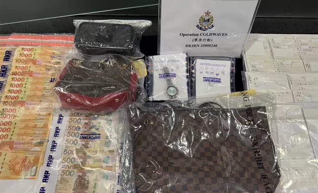 警方搗破洗黑錢集團。