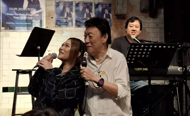 陳欣健也參與這個與別不同的晚上。