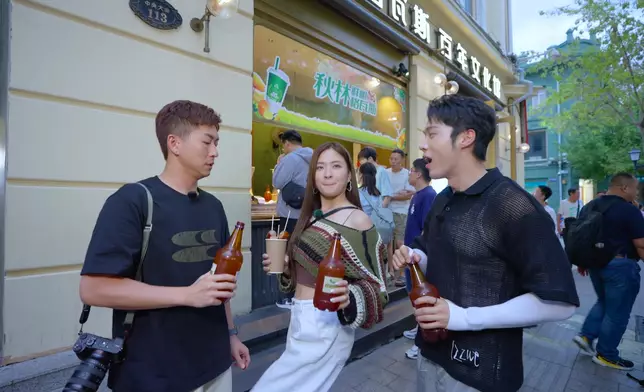 去到人來人往的中央大街掃街，中央大街好多俄羅斯建築