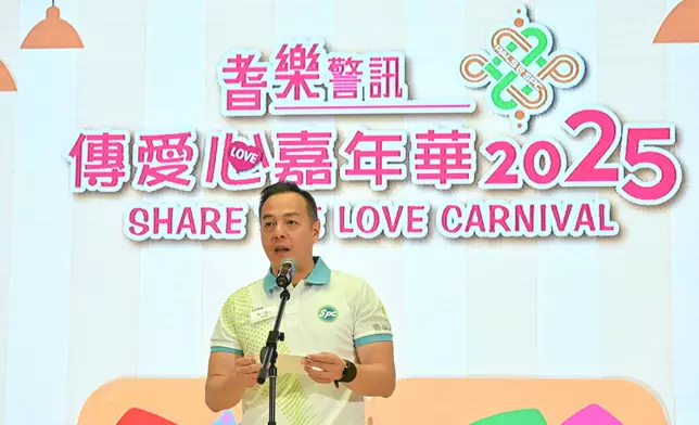 周一鳴致辭。政府新聞處圖片