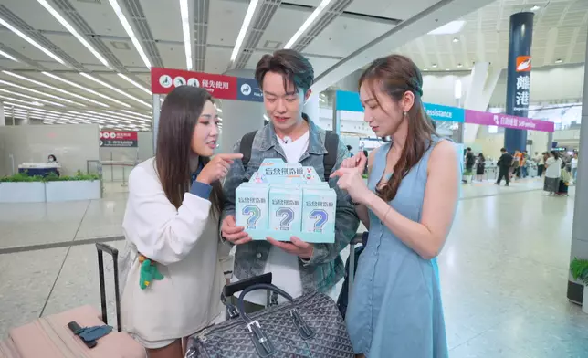 下周開始，林秀怡、鄭衍峰、王嘉慧將接棒繼續《盲盒鐵路遊》