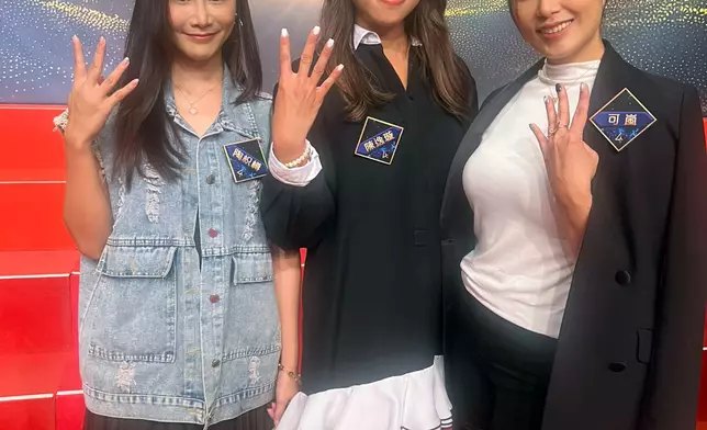 左起：陶枳樽、陳逸旋、可嵐。巴士的報記者攝