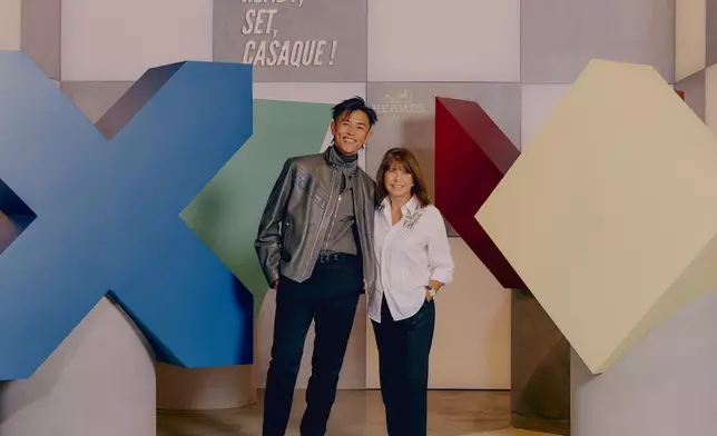 馬俊威與法國設計師Veronique