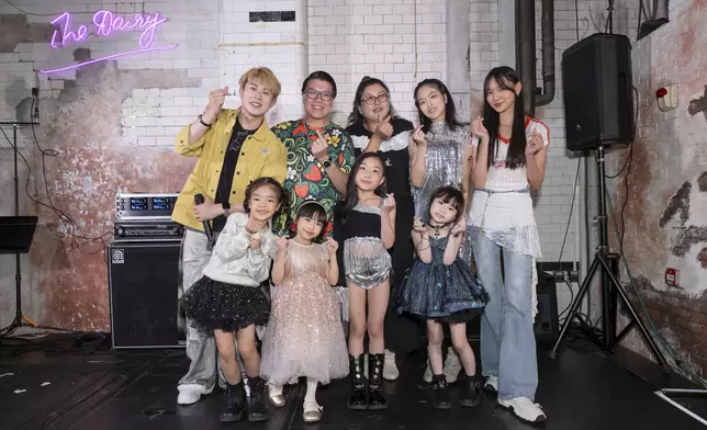 「藝穗幼苗音樂節」表演者合照。