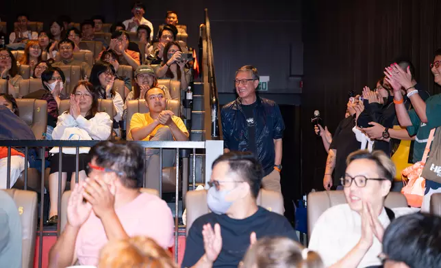 劉偉強導演突襲其中兩場「金句場」。