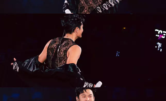 歌迷高呼「全脫掉」、「繼續脫」，更有男歌迷大叫「胸好大」！