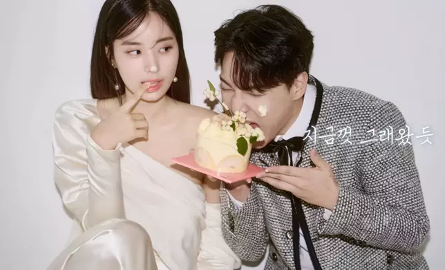 二人相當合襯。 影片截圖