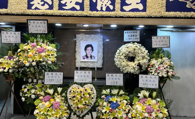 資深演員黎宣於上月28日離世，享年93歲，家人今日（23日）假九龍殯儀館為其設靈。