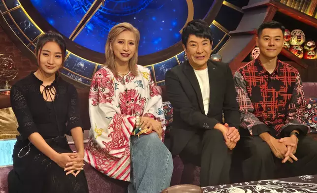 昨晚嘉賓靈魂療癒師Man Chan。