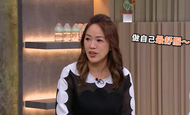 李漫芬自覺平時工作已很多機會裝扮，所以如要出席家長會， 會想做回自己，以casual裝束現身。