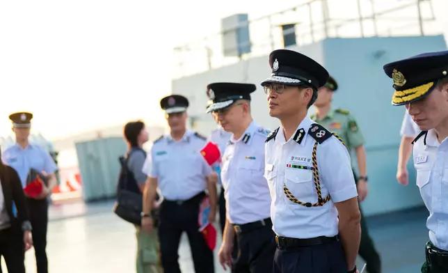 警務處副處長（管理）陳俊燊。