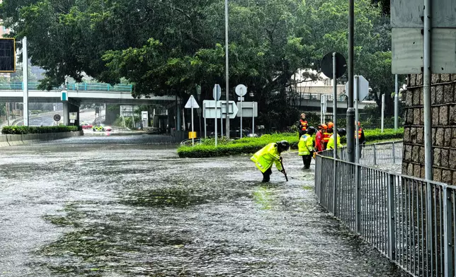 水浸。警方fb圖片