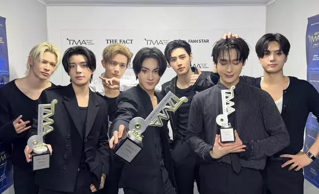 ENHYPEN亦奪3獎。ENHYPEN官方X圖片