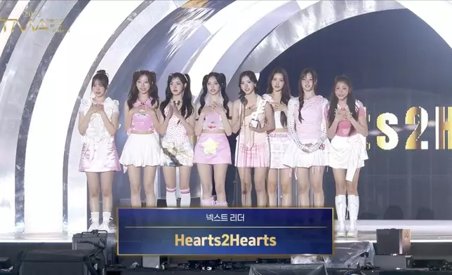 Hearts2Hearts獲得Next Leader獎。