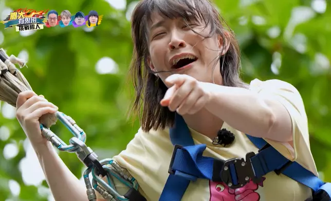 阿正向鏡頭大叫不要給她特寫。