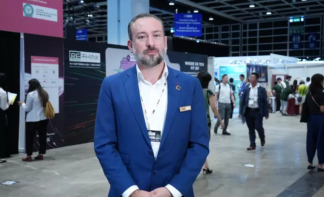 Rethink HK創辦人兼行政總裁Chris Brown表示，他希望通過Rethink HK能夠讓企業減少浪費，提高運營效率，幫助它們認識到守護城市下一代的責任。巴士的報記者攝