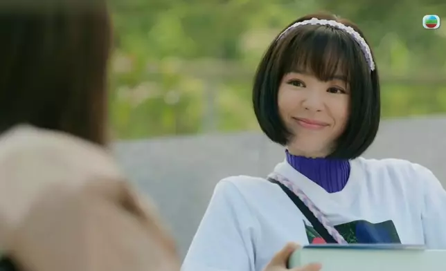 監製讚Zoie將穎茵演得好可愛，有圖有真相。