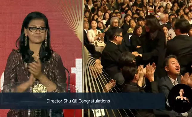 舒淇首次執導電影《女孩》，即拿下釜山影展「最佳導演獎」。