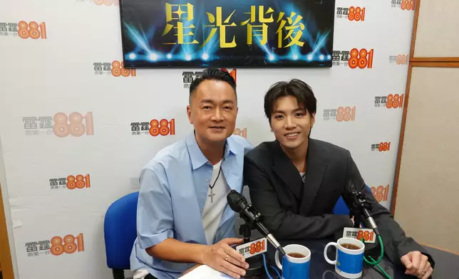 今日（9月27日），下午二時至三時於雷霆881商業一台播放的《星光背後》，主持人梁泰來邀得力臻任嘉賓。